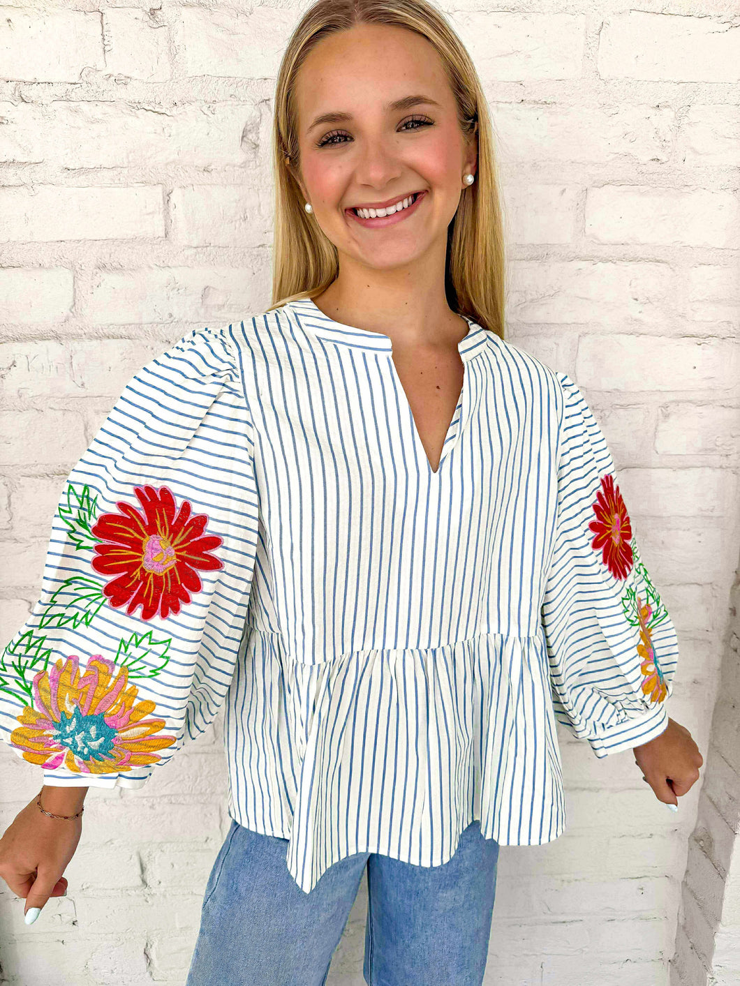 Decide What You Want Blue Top