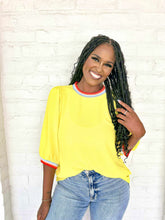 Load image into Gallery viewer, Carry On Lime Yellow Top
