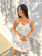 Load image into Gallery viewer, Keep A Secret Ecru Dress