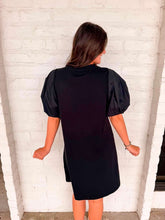 Load image into Gallery viewer, Jordan Amanda Fleur De Lis Black Dress