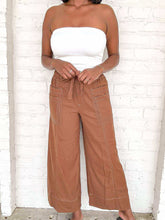 Load image into Gallery viewer, Letting You Know Camel Pants