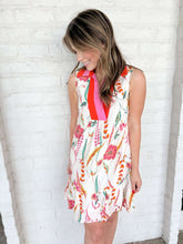 Load image into Gallery viewer, THML Dare To Fly Floral Cream Dress