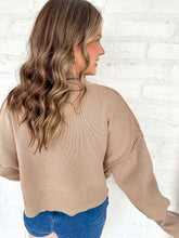 Load image into Gallery viewer, That’s So True Light Mocha Sweater
