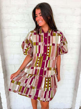 Load image into Gallery viewer, Hope To Be Plum Dress