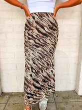 Load image into Gallery viewer, Sweet Escape Printed Mesh Skirt