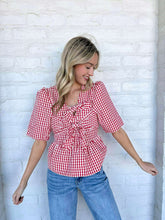 Load image into Gallery viewer, Prepare For The Goal Red Top