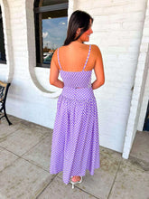 Load image into Gallery viewer, The Emily Purple Polka Dot Set