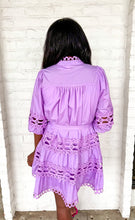 Load image into Gallery viewer, Tell Me Like It Is Purple Dress