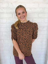 Load image into Gallery viewer, THML Cheetah Girls Brown Top