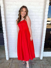 Load image into Gallery viewer, Gradual Shift Red Dress