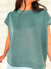 Load image into Gallery viewer, In A Daydream Ash Jade Scuba Top