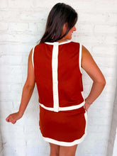 Load image into Gallery viewer, Little Bit Of Love Rust Skort Set