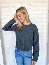 Load image into Gallery viewer, Next Chapter Charcoal Cardigan Top
