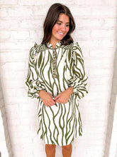 Load image into Gallery viewer, Replacements Welcomed Green Dress