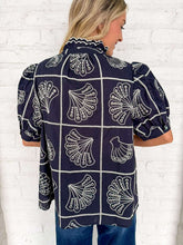 Load image into Gallery viewer, Sweet Escape Navy Top