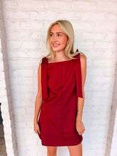 Load image into Gallery viewer, Fulfill Your Dreams Burgundy Dress