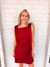 Load image into Gallery viewer, Fulfill Your Dreams Burgundy Dress