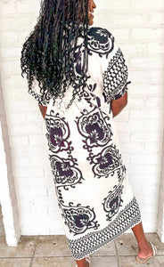 Prepare The Way You White Mix Dress