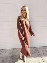 Load image into Gallery viewer, Out Of The Ordinary Coffee Dress