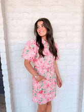 Load image into Gallery viewer, Out Of The Box Pink Floral Deess