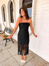 Load image into Gallery viewer, Reverse The Way Black Dress