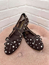 Load image into Gallery viewer, Carly Brown Pearl Ballet Flat
