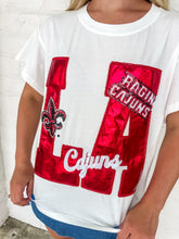 Load image into Gallery viewer, Queen Of Sparkles ULL Metallic Icon Tee