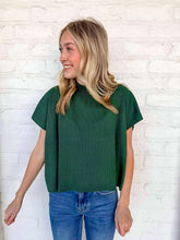 Load image into Gallery viewer, Here When Needed Dark Green Top