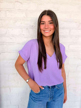 Load image into Gallery viewer, Simple Joy Lilac Top