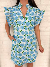 Load image into Gallery viewer, THML Dancing To The Beat Blue Dress