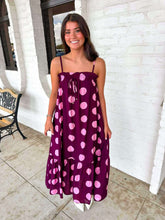 Load image into Gallery viewer, Meet Me Where You Are Plum Dress