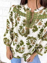 Load image into Gallery viewer, Know It All Olive Top