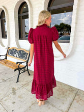 Load image into Gallery viewer, Know The Truth Burgundy Dress