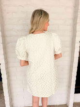 Load image into Gallery viewer, Elegant Gaze Cream Dress