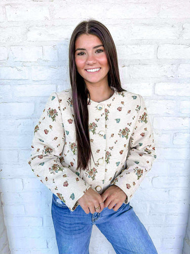 Fall Made For The Girls Cream Coat