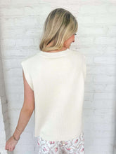Load image into Gallery viewer, Simple Joys Cream Top