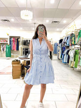 Load image into Gallery viewer, Solid Advice Blue Dress