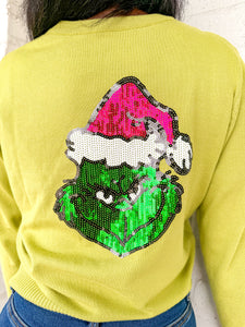 Jordan Amanda Exclusive “In My Grinch Era” Sweater