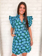 Load image into Gallery viewer, THML Dancing To The Beat Navy Dress