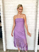 Load image into Gallery viewer, Reverse The Way Purple Dress