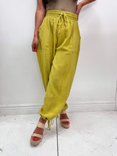 Load image into Gallery viewer, Pull Through Joggers Olive