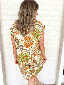 THML Falls Arriving Flower Dress