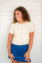 Load image into Gallery viewer, Business As Usual Cream Cardigan