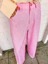 Load image into Gallery viewer, Queen Of Sparkles Pink Rhinestone Jeans