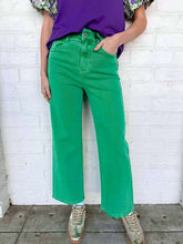 Load image into Gallery viewer, Days Ahead Green Denim Jean