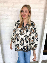 Load image into Gallery viewer, Know It All Black Top