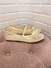 Load image into Gallery viewer, Carly Cream Pearl Ballet Flat