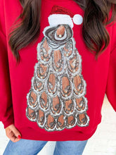 Load image into Gallery viewer, Queen Of Sparkles Oyster Christmas
Tree Sweatshirt