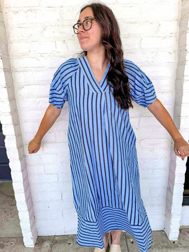 Awake The Night Navy Dress