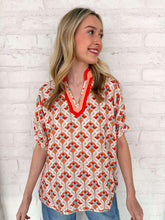 Load image into Gallery viewer, Garden On Sunkist Top